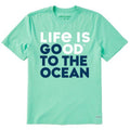 Go to the Ocean - Spearmint Green