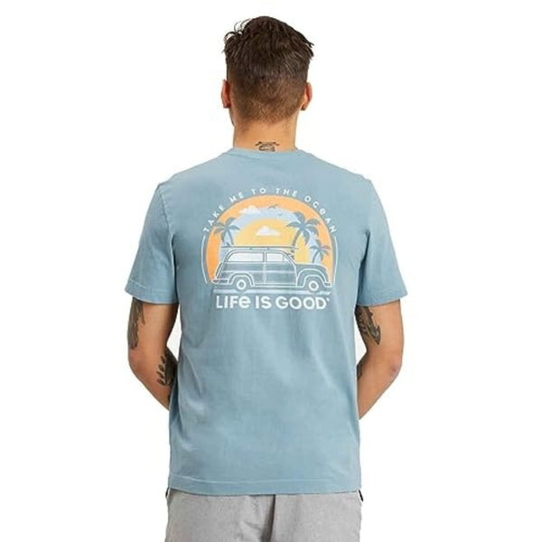 Fall 2022 Life is Good Men's Crew Neck Crusher Lite T-Shirt