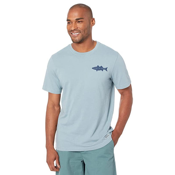 Fall 2022 Life is Good Men's Crew Neck Crusher Lite T-Shirt