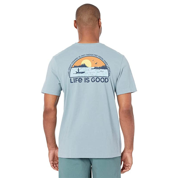 Fall 2022 Life is Good Men's Crew Neck Crusher Lite T-Shirt