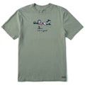 Jake Football Flay - Moss Green