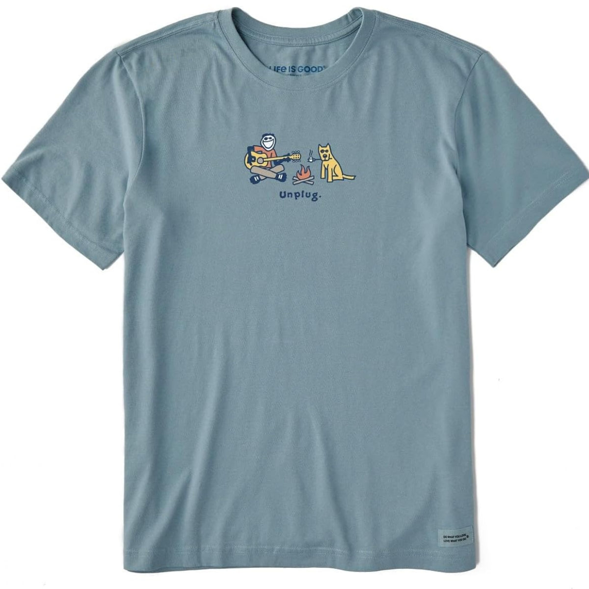 Life is Good Crusher Crew Neck Tee - Spring 2023 Collection - Men's