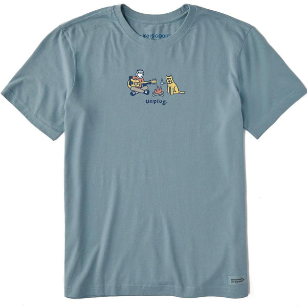 Life is Good Men's Crusher Crew Neck Tee - Spring 2023 Collection