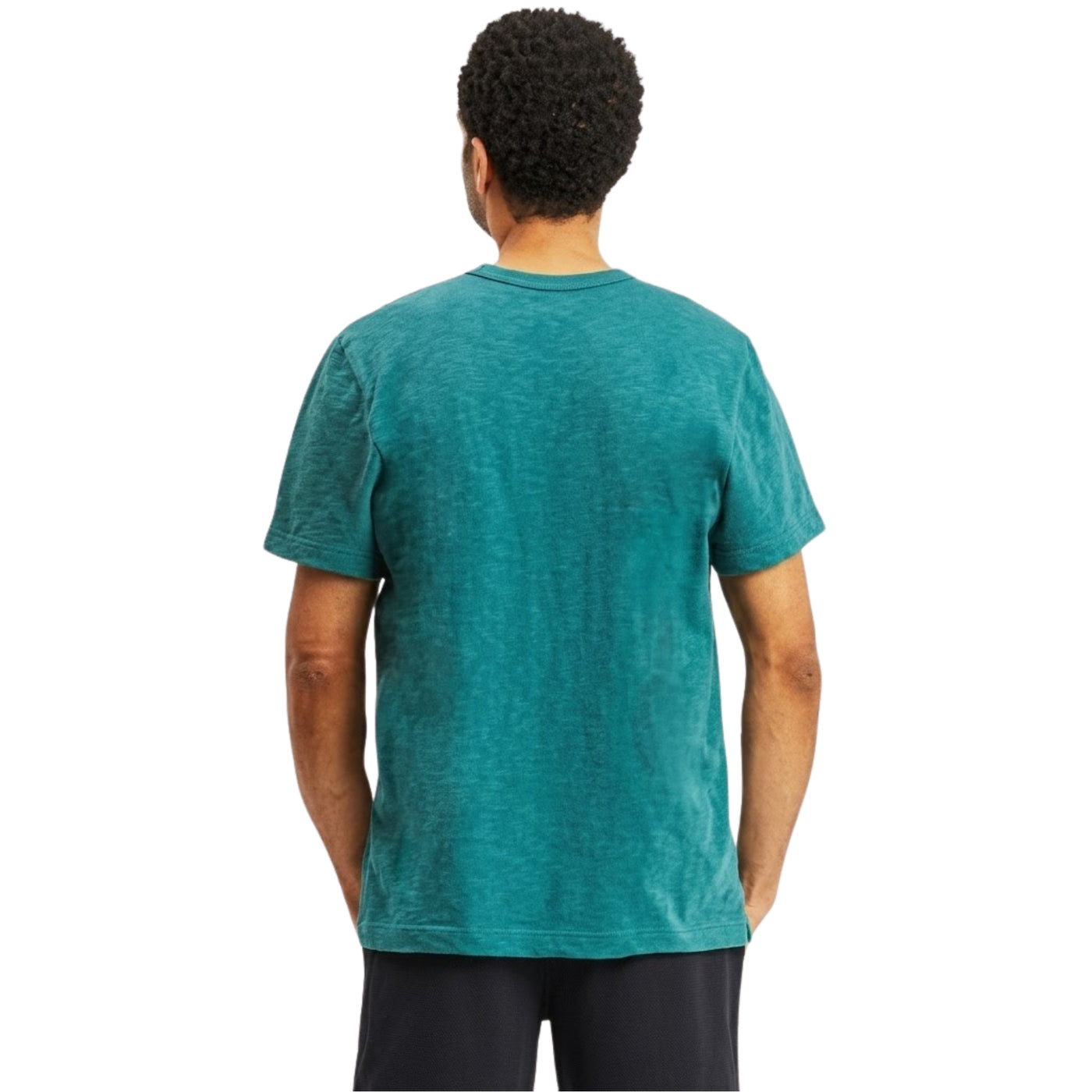 Life is Good LIG Wordmark Stack Textured Slub Tee – Men's