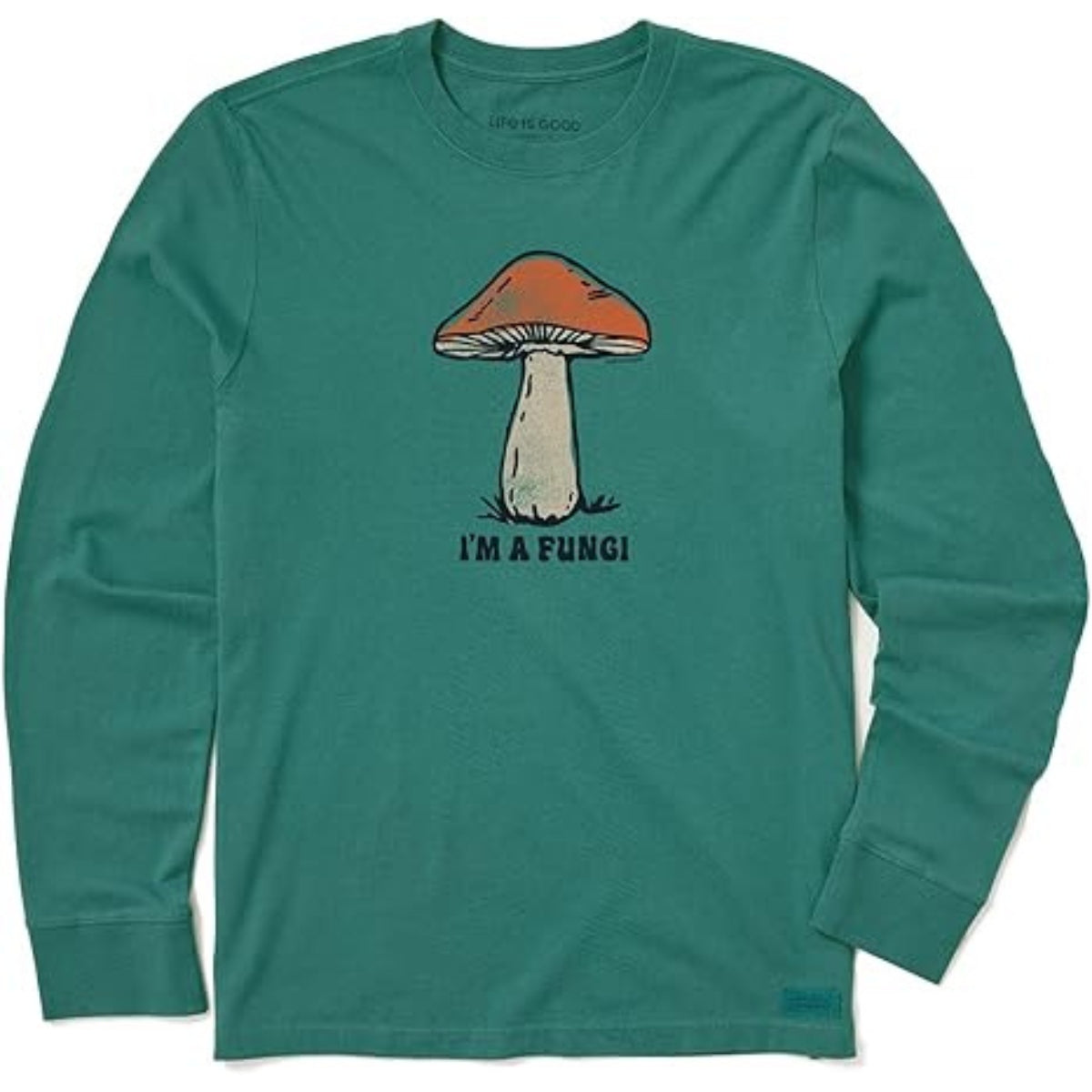 Life is Good Long Sleeve Crusher Tee - Men's