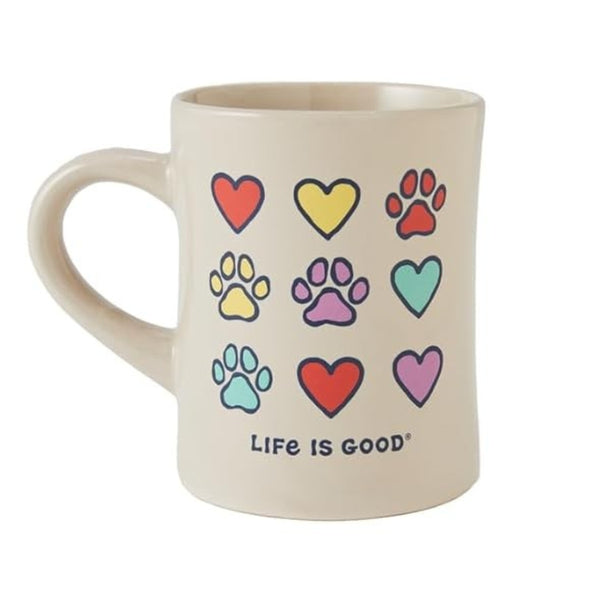 Life is Good Diner Mug