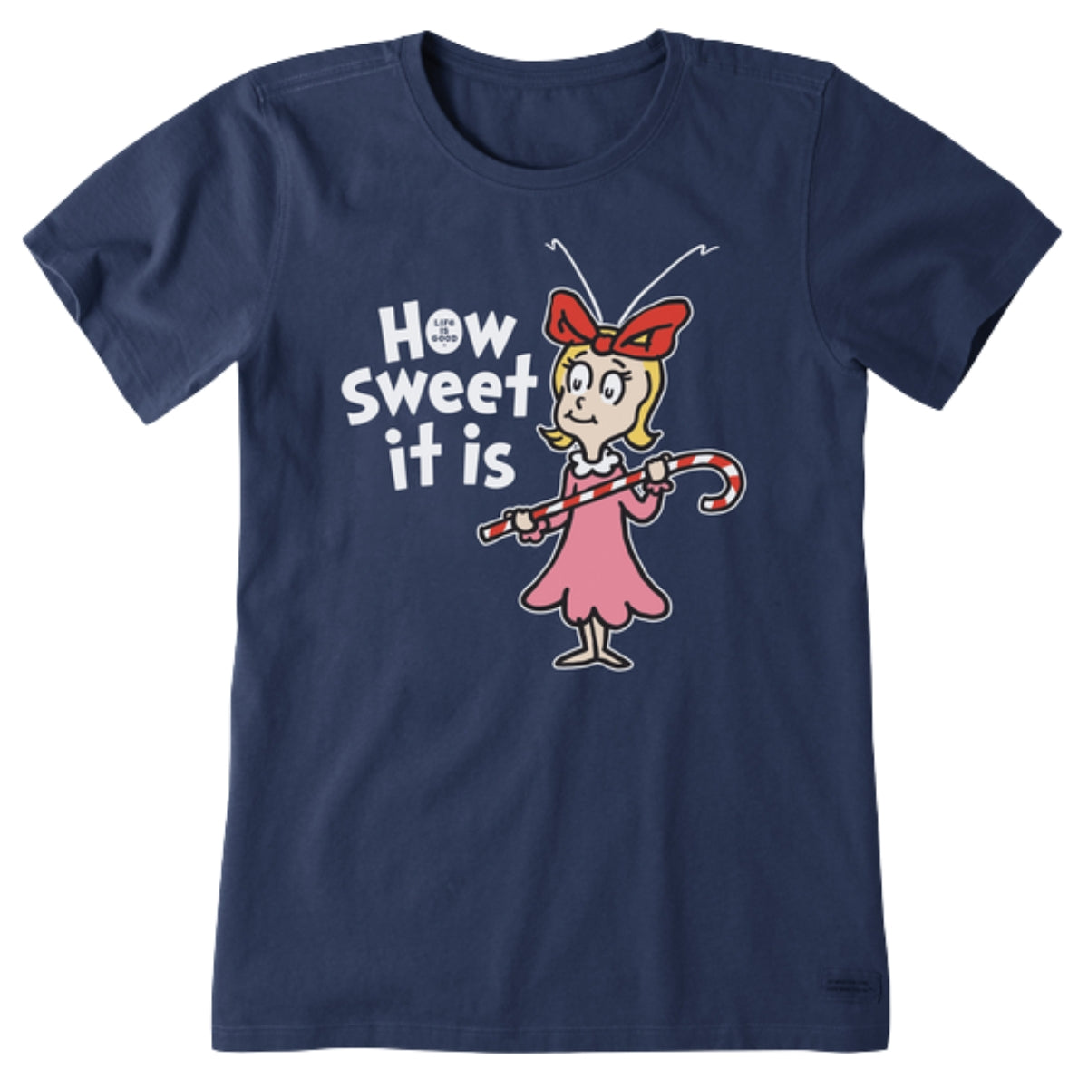 Life is Good Crusher Crew Neck Tee - Winter 2021 Collection - Women's