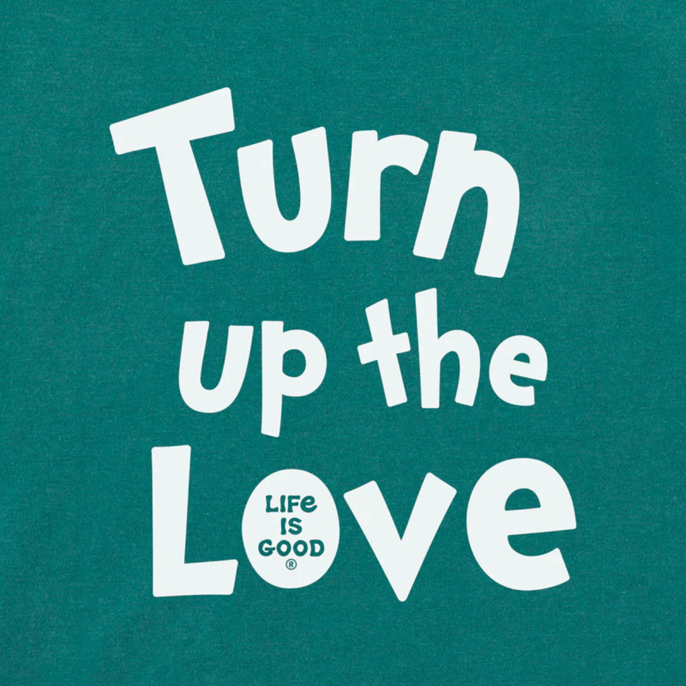 Life Is Good Grinch Turn Up The Love Long Sleeve Crusher Tee – Women's