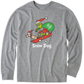 Grinch and Max Snow Day - Heather Gray