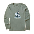 Snowy Adirondack Bernese - Moss Green