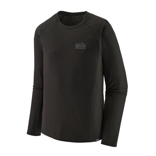 Patagonia Men's Long Sleeve Cap Cool Trail Graphic Shirt