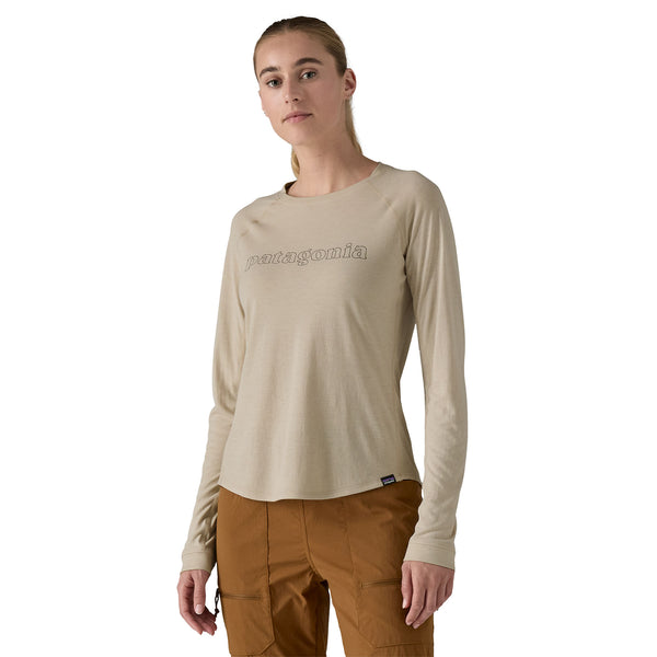 Patagonia Women's Long Sleeve Cap Cool Trail Graphic Shirt