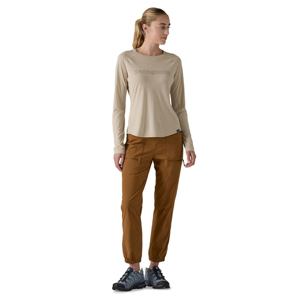 Patagonia Women's Long Sleeve Cap Cool Trail Graphic Shirt