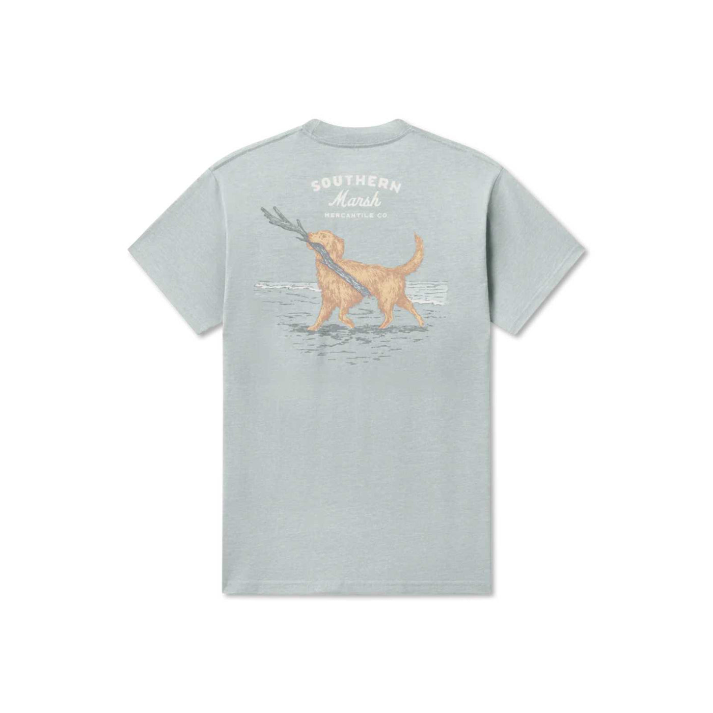 Southern Marsh Good Boy Big Stick Seawash Tee – Men's