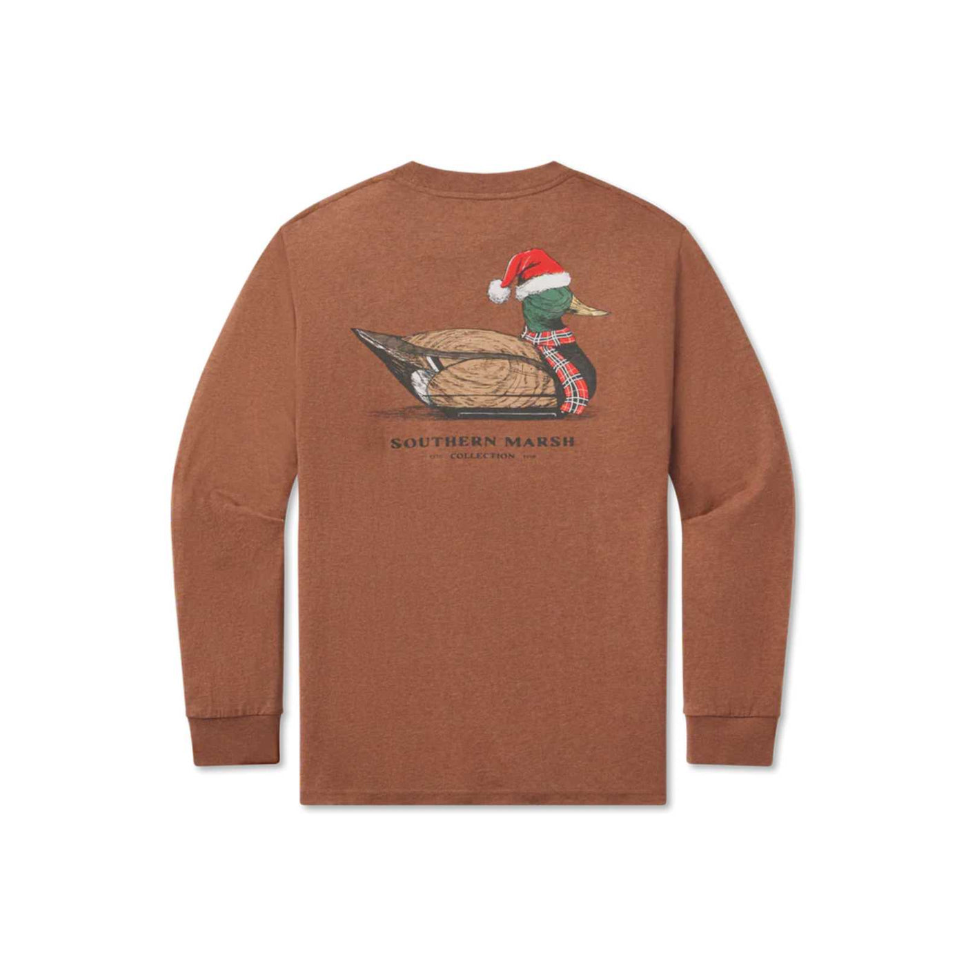 Southern Marsh Southern Santa Vintage Duck Decoy Long Sleeve – Men's