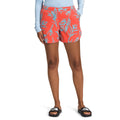 Retro Orange Tropical Paintbrush Class V Print