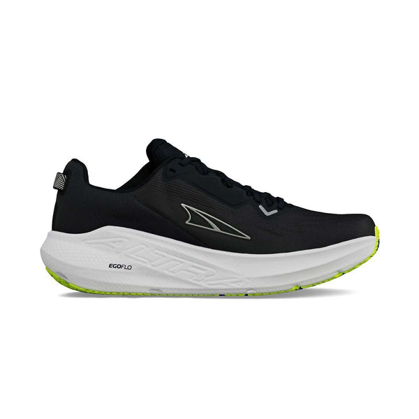 altra mens fwd via running shoe in black/blue medial side view