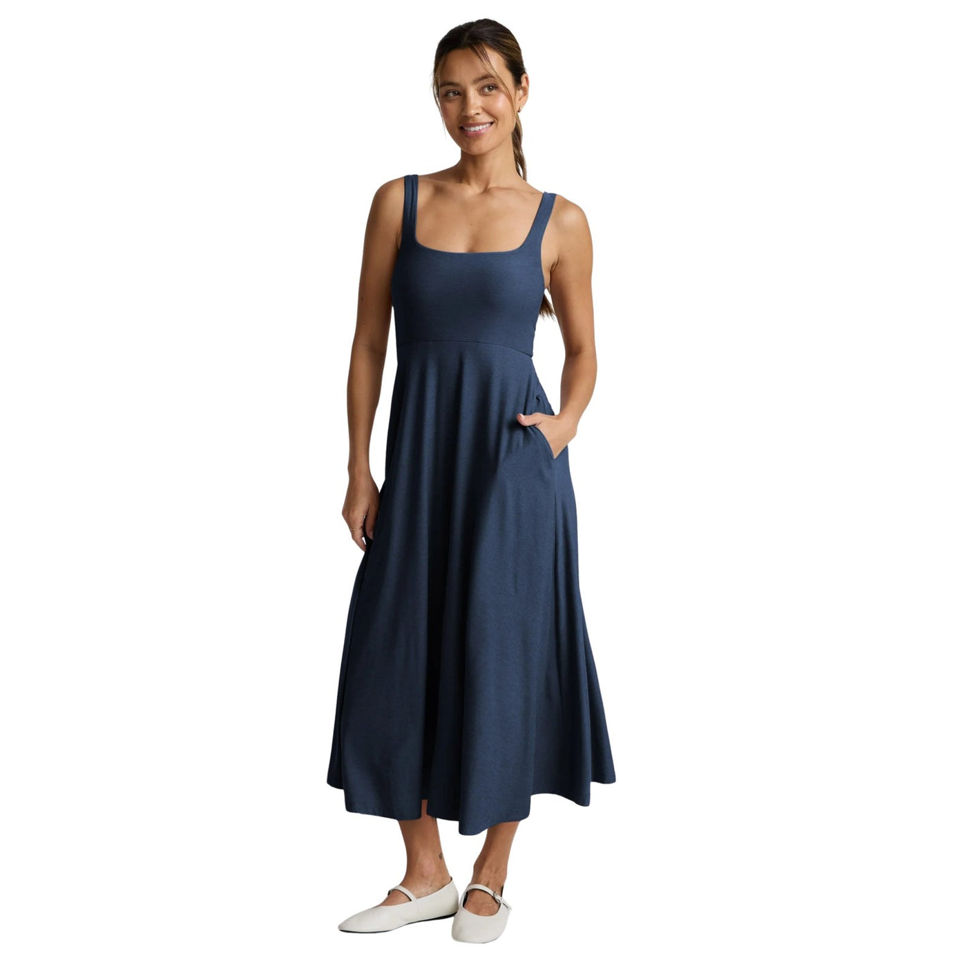 Beyond Yoga Featherweight At The Ready Midi Dress – Women's