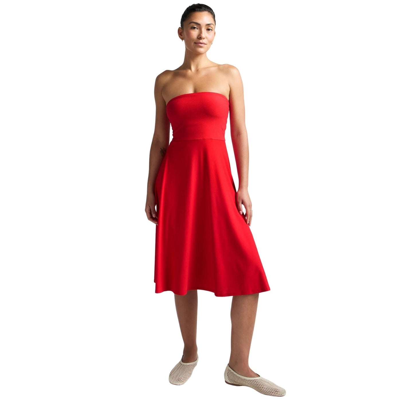 Beyond Yoga Featherweight Strapless Dress – Women's