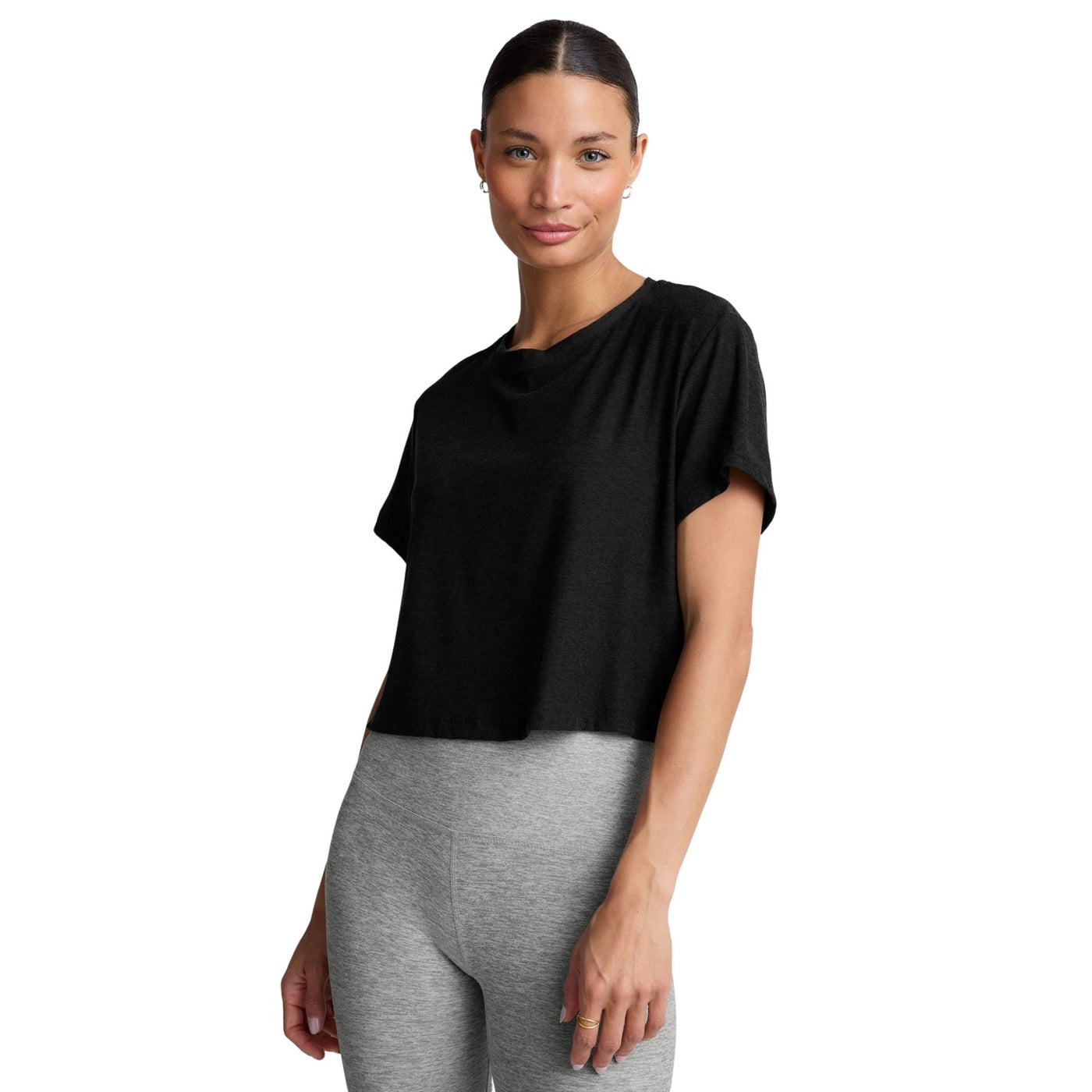 Beyond Yoga Featherweight Supreme Cropped Tee – Women's