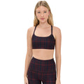 Dark Cherry Preppy Plaid