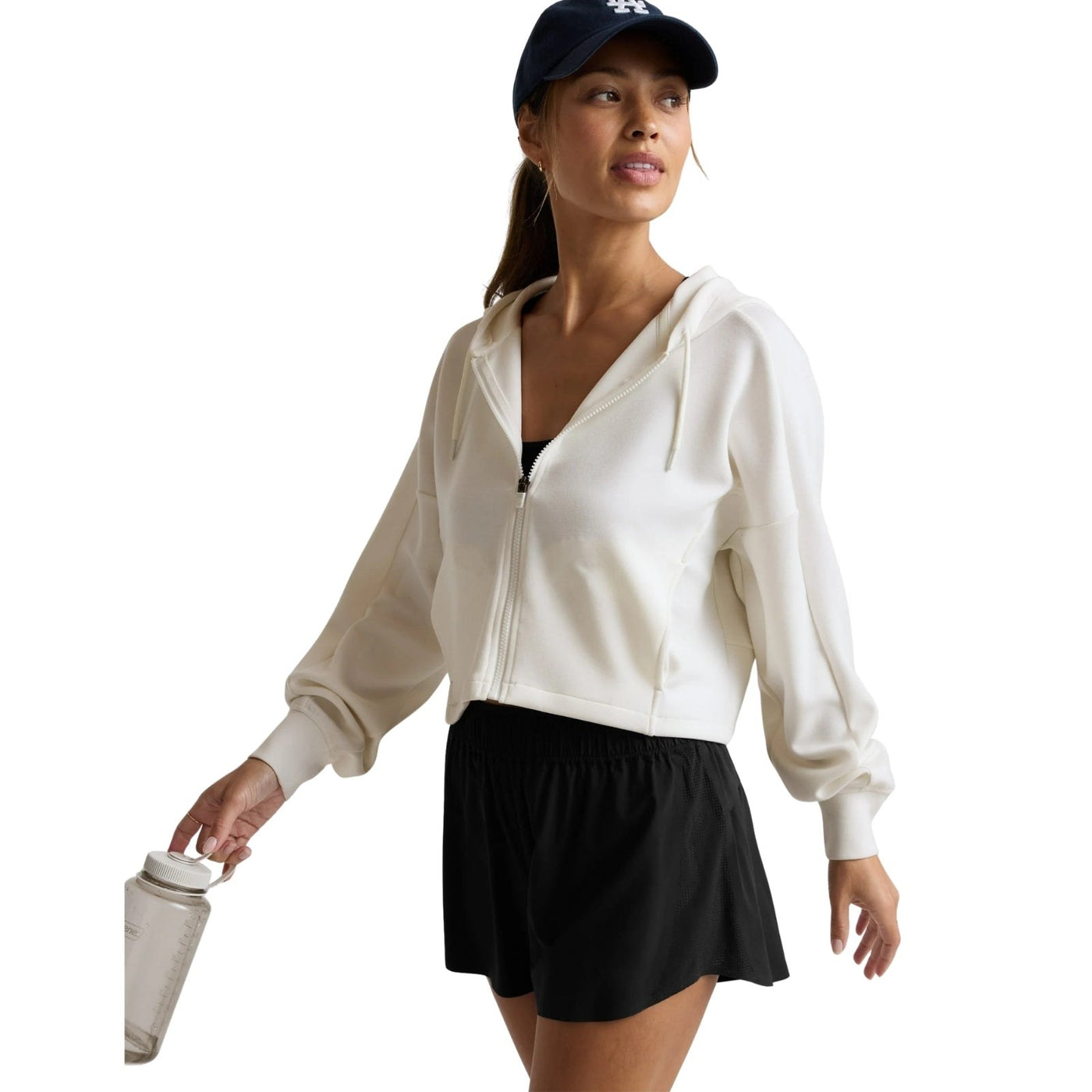 Beyond Yoga Softspring Full Zip Hooded Jacket – Women's