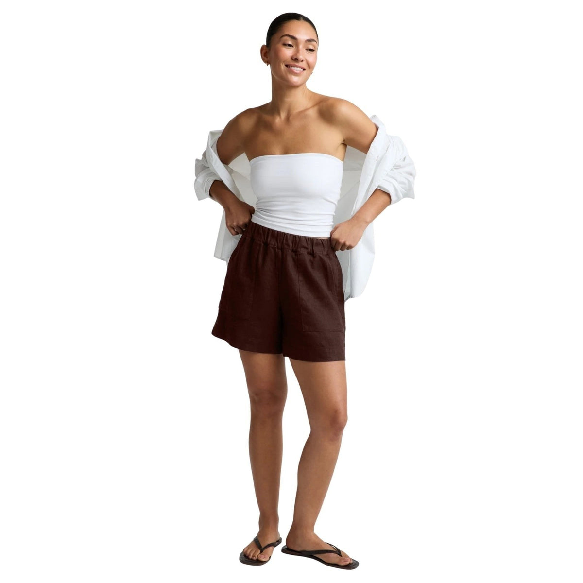 Beyond Yoga Softwash Linen Easy Short – Women's