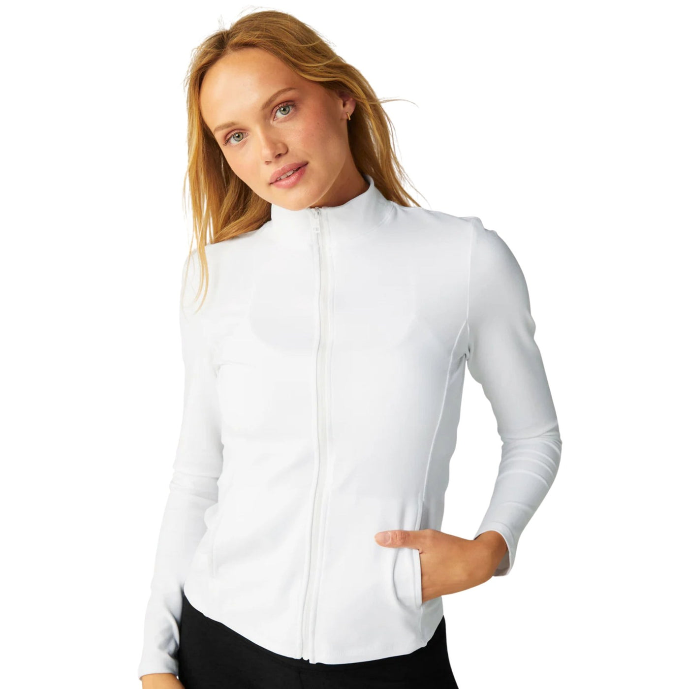 Beyond Yoga Spacedye On The Go Mock Neck Jacket – Women's