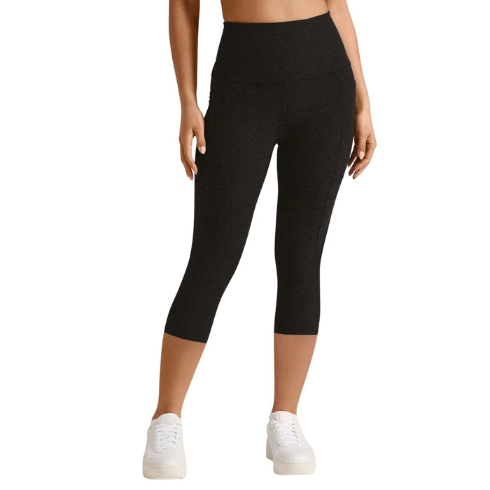 Beyond Yoga Spacedye Out Of Pocket High Waisted Capri Legging – Women'