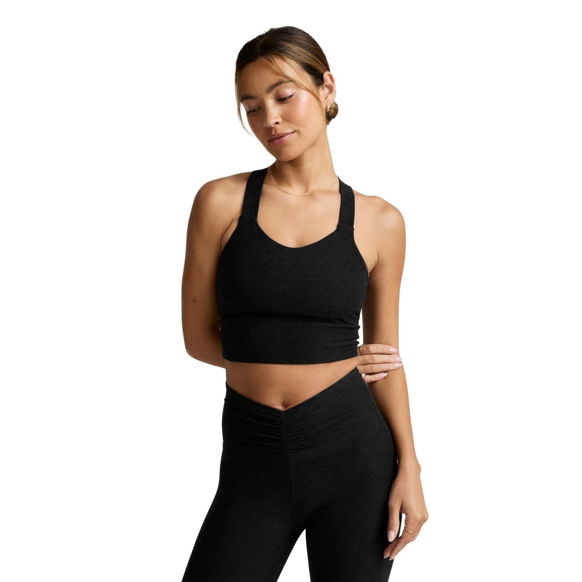 Beyond Yoga Spacedye Twist Through Cropped Tank – Women's