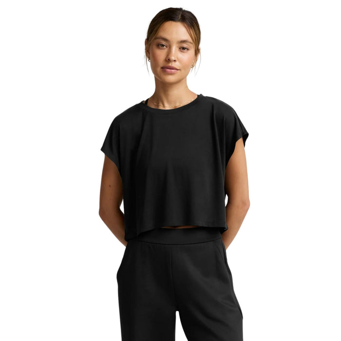 Beyond Yoga Studio Luxe Cropped Tee – Women's
