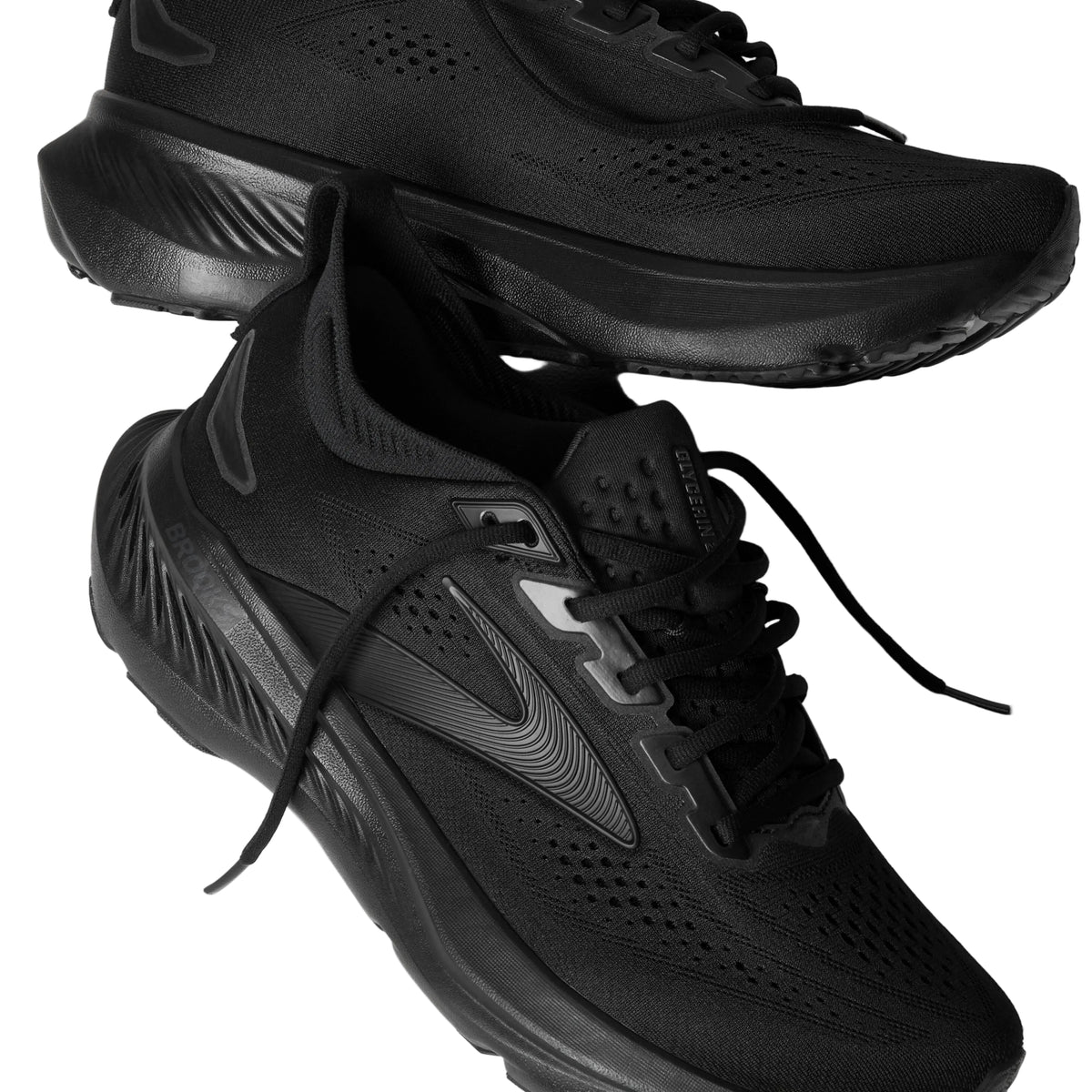 Brooks Glycerin 23 Mens Size 11.5 Black Ebony Athletic Running Shoes Sneakers Brooks Glycerin 23 Men main image 3