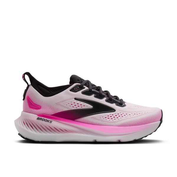 brooks women's glycerin 23 running shoe lateral side view