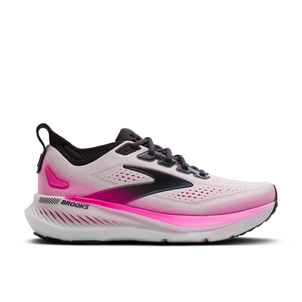 brooks women's glycerin gts 23 running shoe lateral side view