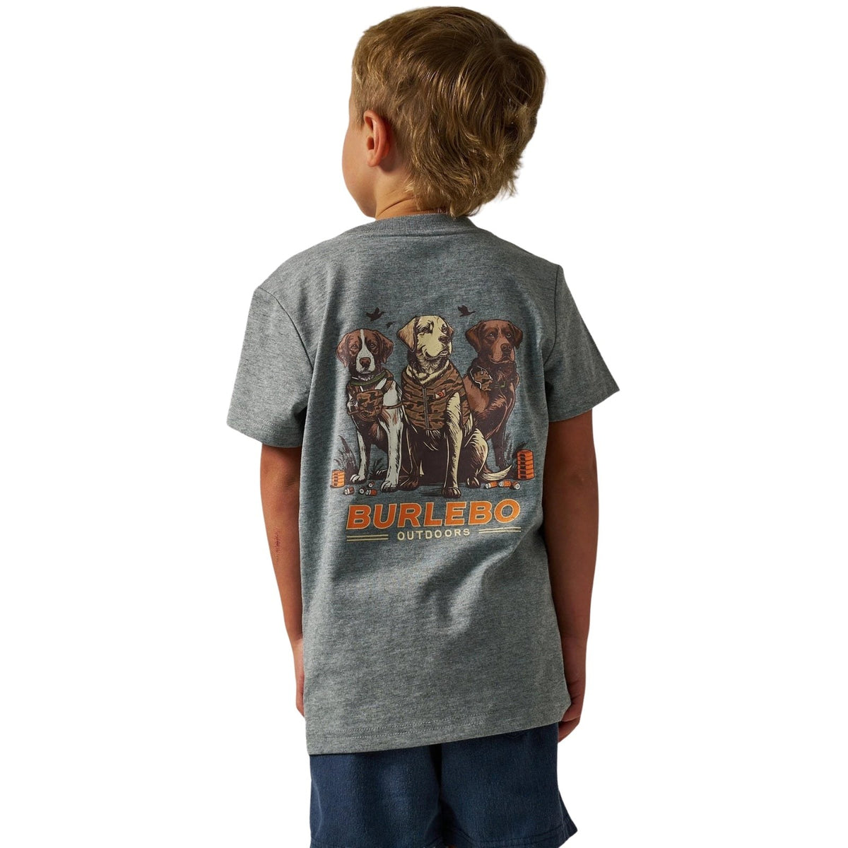 Burlebo Camo Duck Dogs Short Sleeve Tee – Kids'
