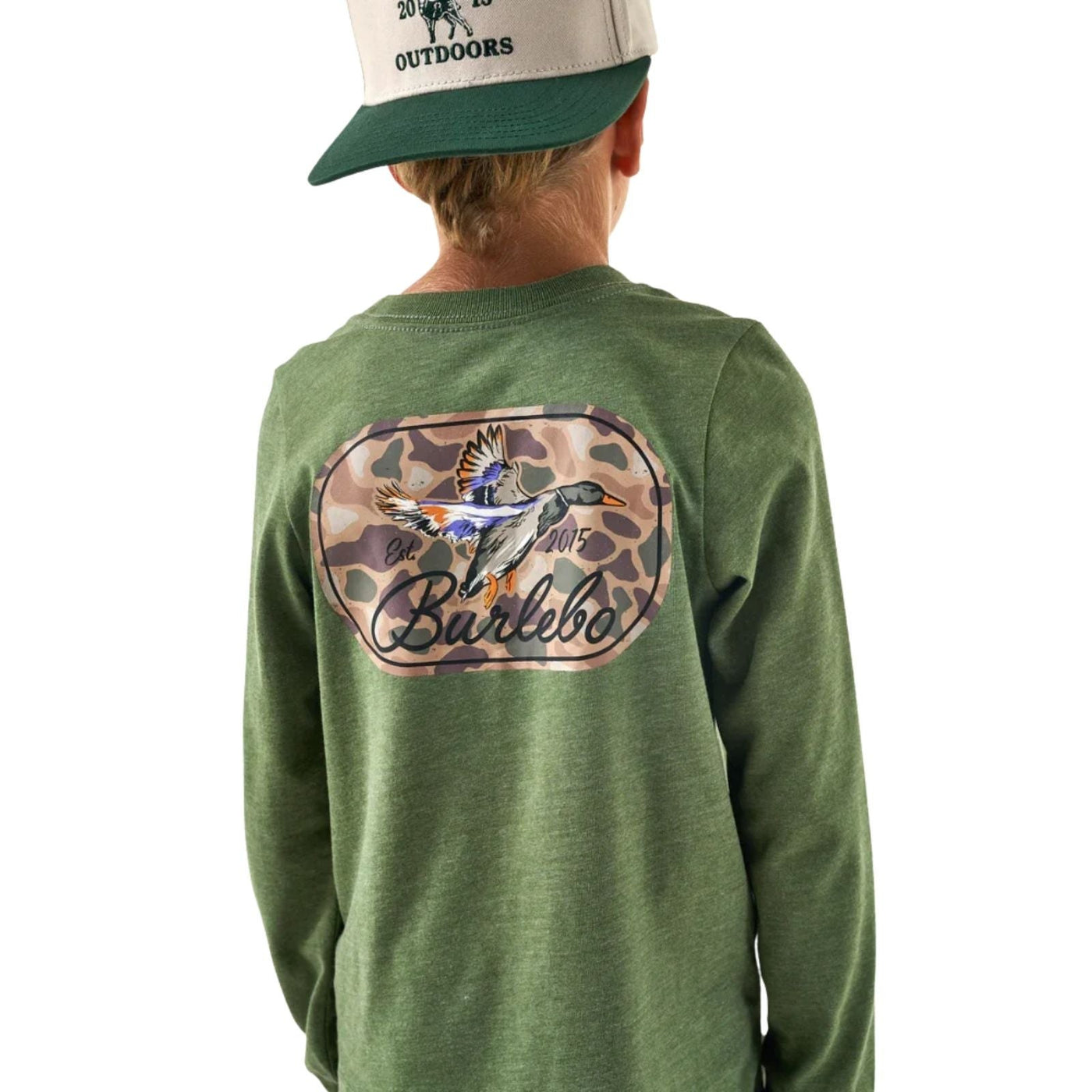 Burlebo Ducks Flying In Long Sleeve Tee – Kids'