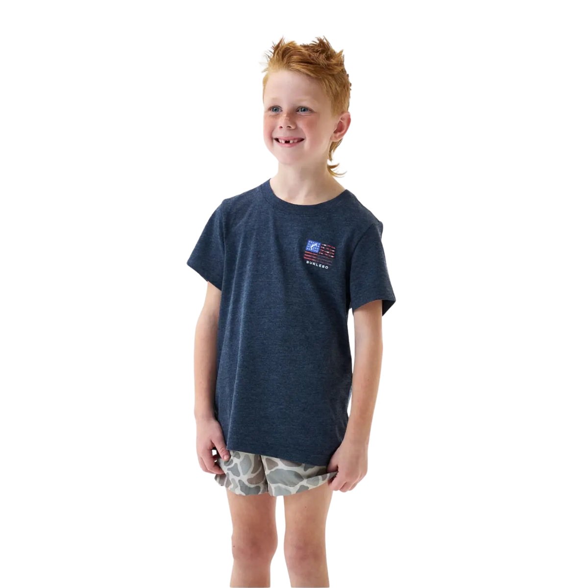 Burlebo Fishing USA Short Sleeve Tee – Kids'