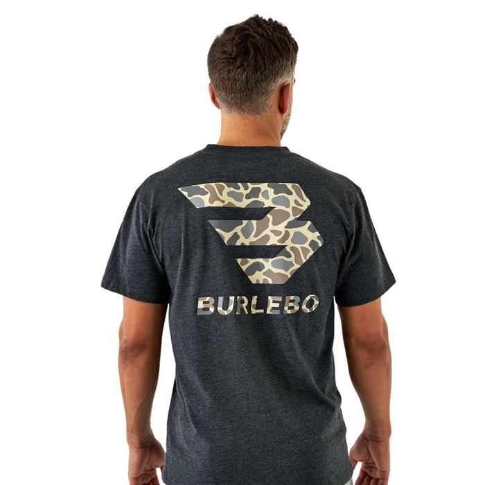 Burlebo Flying B Deer Camo Logo Tee