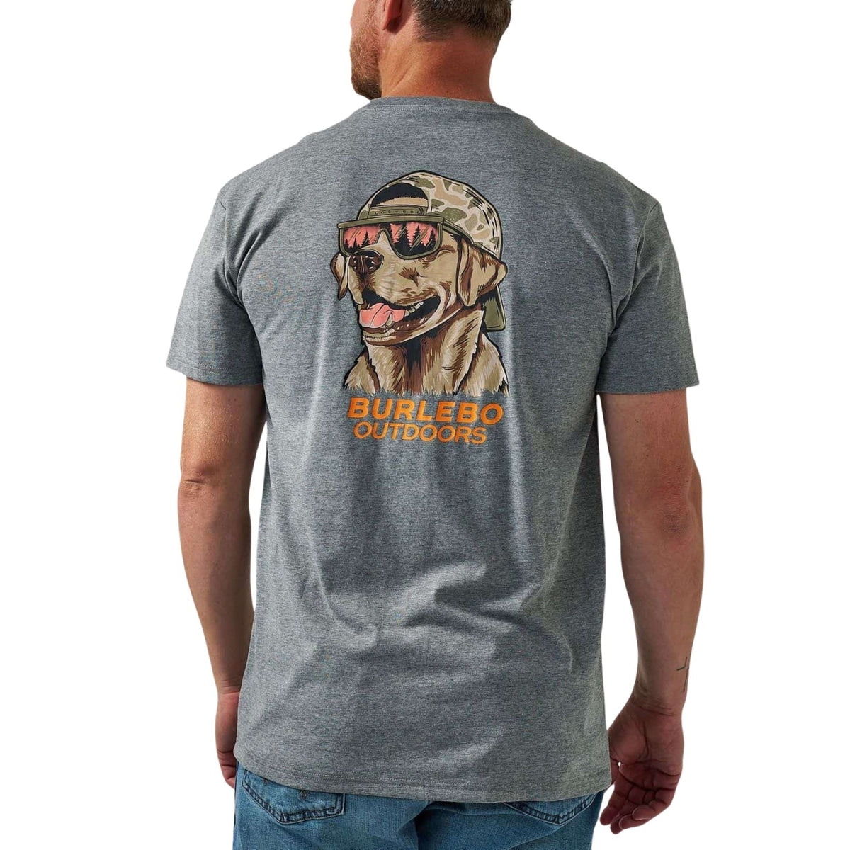 Burlebo Mallard Camo Dog Short Sleeve Tee