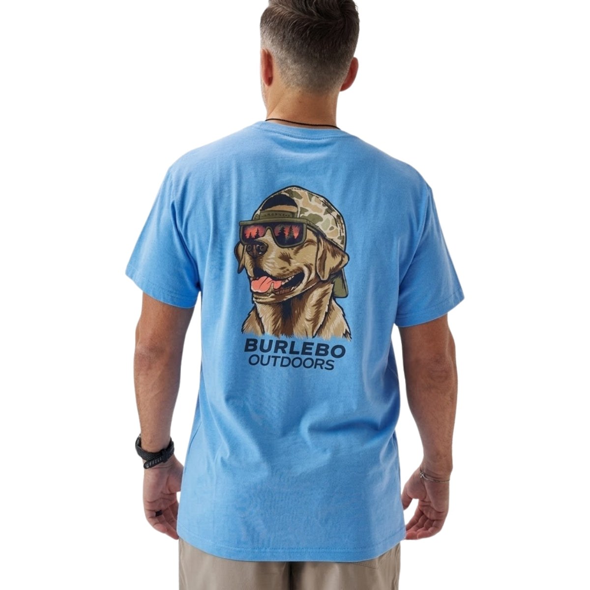Burlebo Mallard Camo Dog Short Sleeve Tee