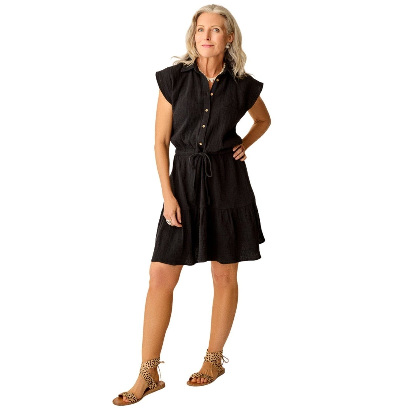 Carve Designs Alex Gauze Dress – Women's