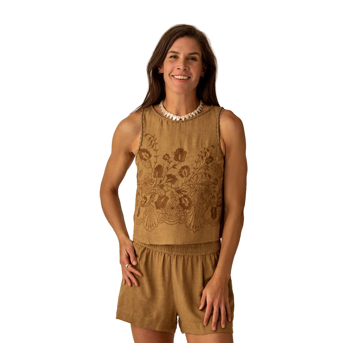 Carve Designs Lou Linen Tank – Women's