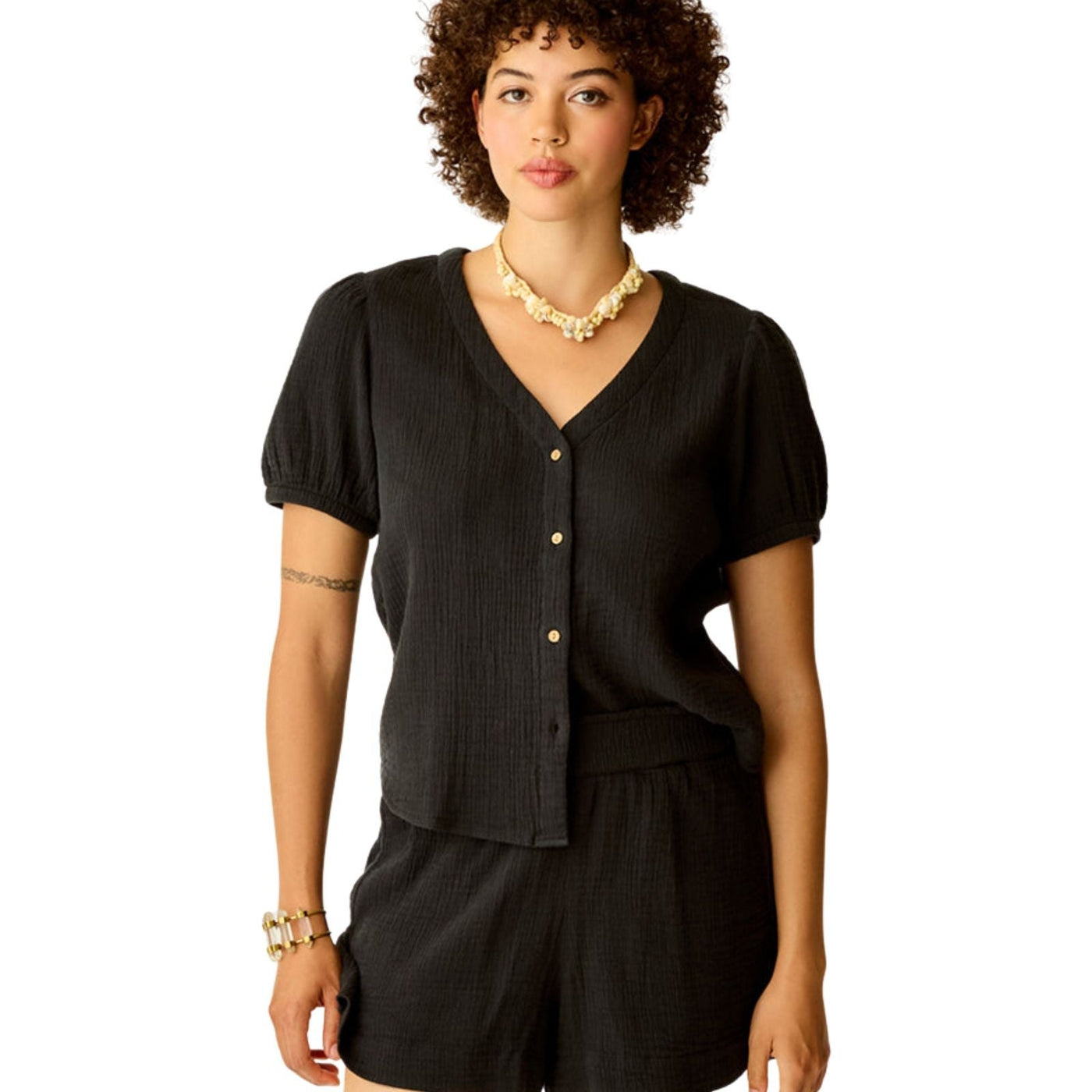 Carve Designs Milo Gauze Top – Women's
