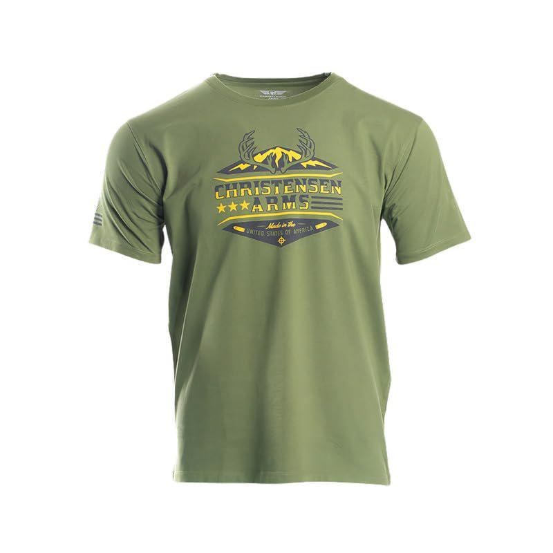 Christensen Arms Antler Wordmark T-Shirt – Men's