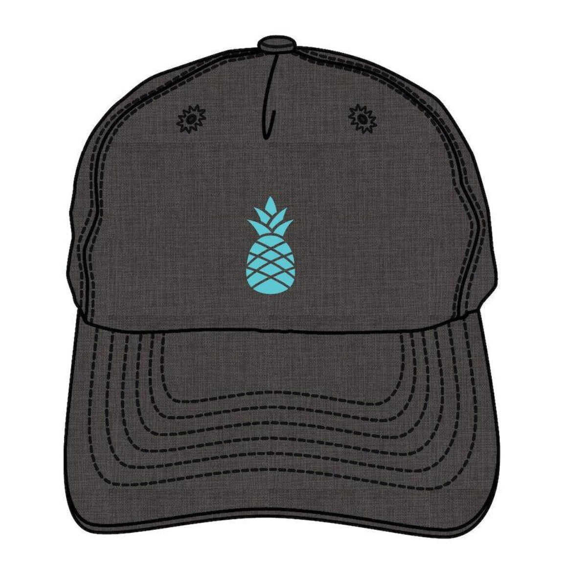 Chubbies Teal Pineapple Performance Hat – Men's