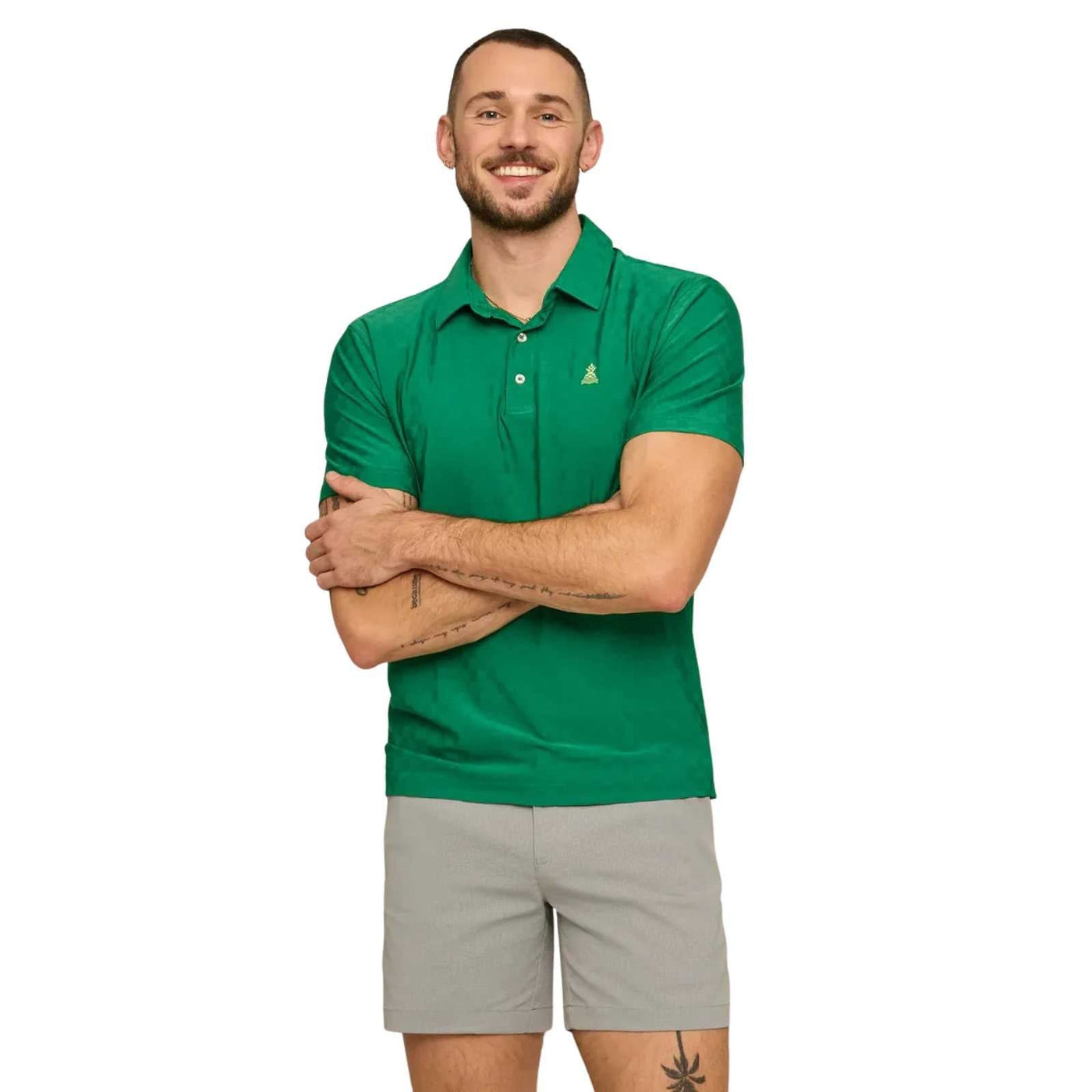 Chubbies The Forest Floor Textured Performance Polo – Men's