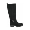 Black Faux Suede