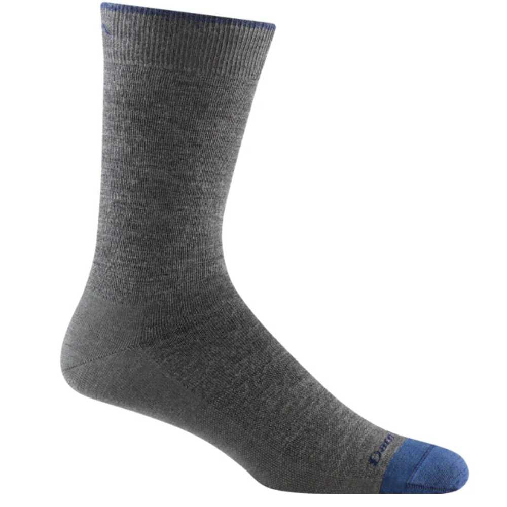Darn Tough Solid Basic Crew Sock – Men's