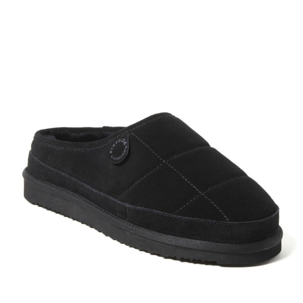 Dearfoams Grafton Quilted Shearling Clog – Men's