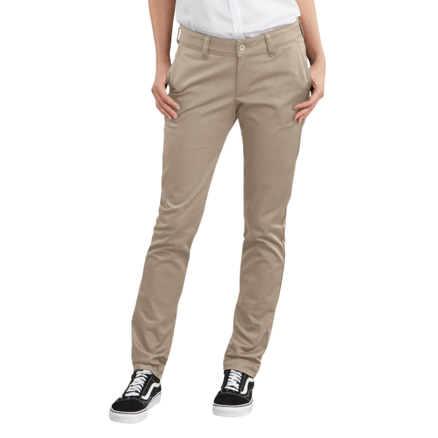 Dickies Basic Straight Twill Pants – Women's